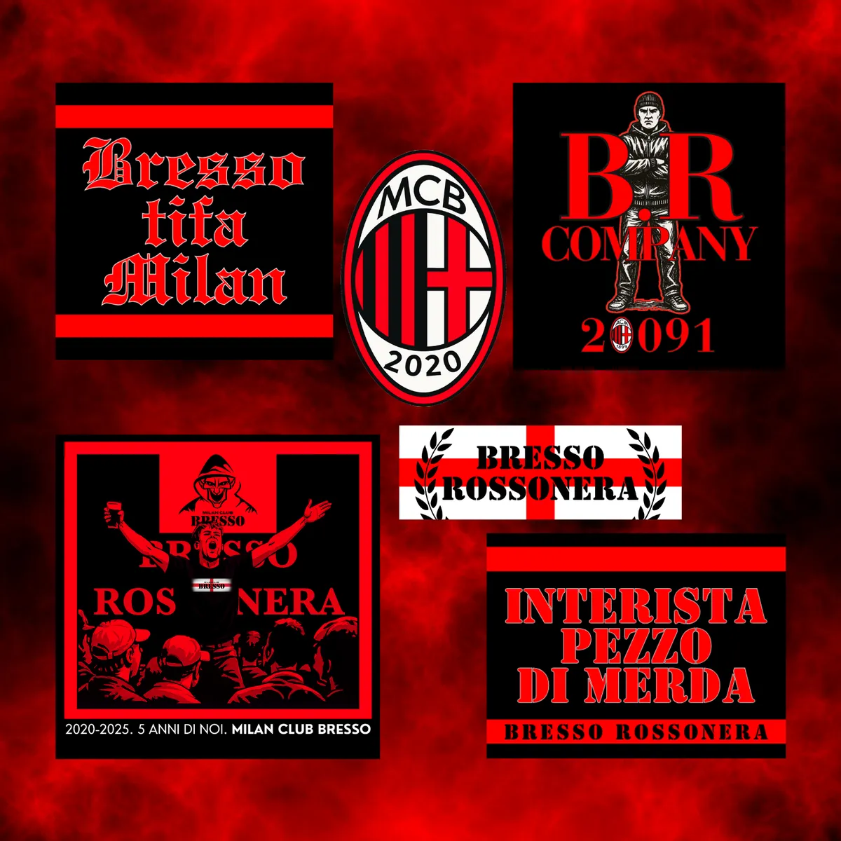 Adesivo (1 pezzo a scelta)